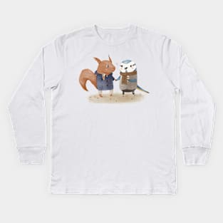 Ice cream Kids Long Sleeve T-Shirt